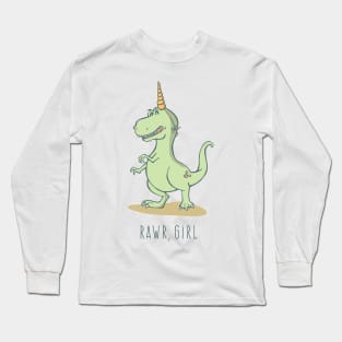 Rawr, Girl! Long Sleeve T-Shirt